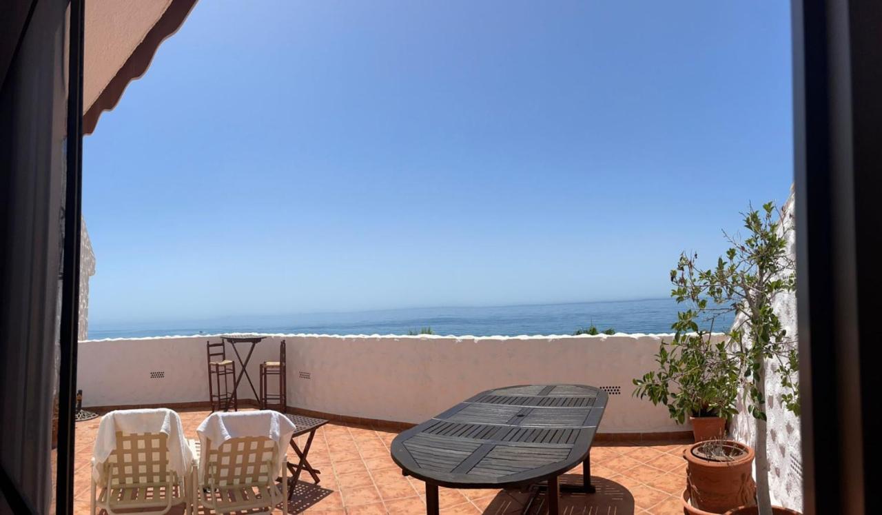 Ático sobre el Mar Apartamento Benajarafe Exterior foto