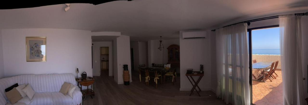 Ático sobre el Mar Apartamento Benajarafe Exterior foto