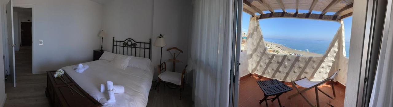 Ático sobre el Mar Apartamento Benajarafe Exterior foto