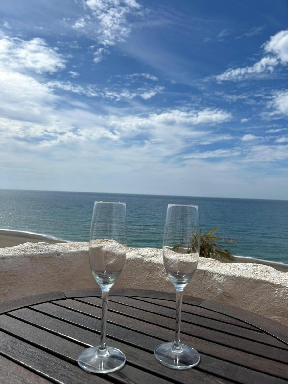 Ático sobre el Mar Apartamento Benajarafe Exterior foto